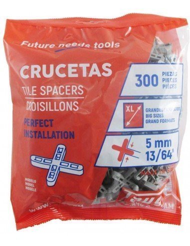 TAYG Crucetas para Alicatados 5mm Bolsa 300 unidades