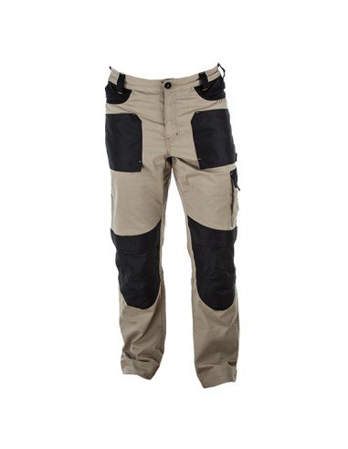 J´HAYBER Pantalons OREGON Camel-Negre Talla L