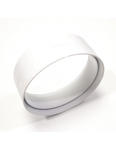 TUBPLA Unión Redonda PVC Blanco Ø150mm