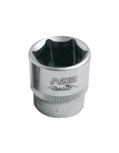 Llave de Vaso 8mm  1/2" Standard 6 Cantos DIN 3124