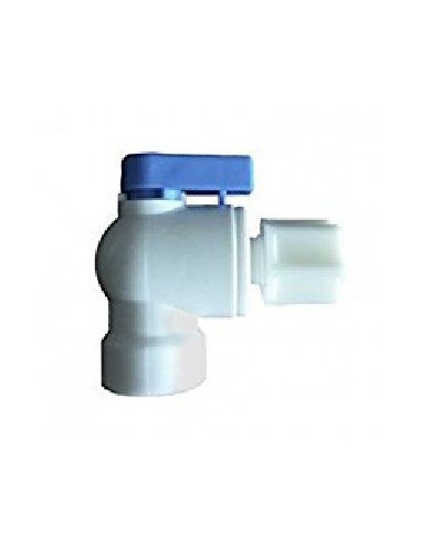 IONFILTER Vàlvula Dipòsit Tub 1/4" Rosca 1/4"