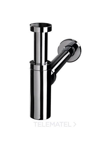 WIRQUIN Siphon de Bouteille en Laiton SL065 Chrome 1¼" x Ø 32