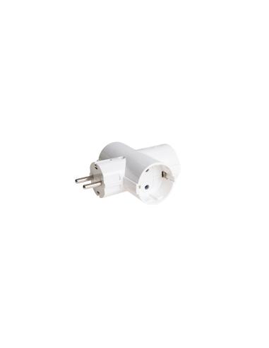 SOLERA Adaptador Bipolar 3 Preses amb T/T Lateral 