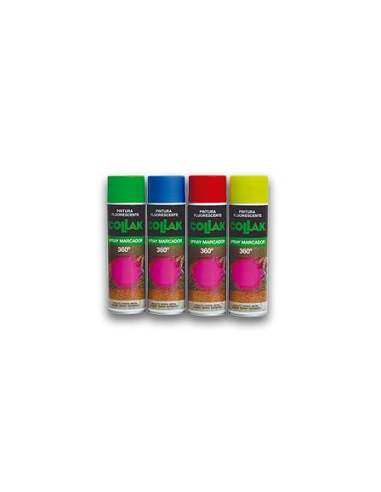 COLLAK Marcador Spray Vermell Fluorescent 500 ml