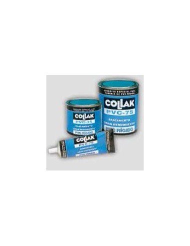 COLLAK Adhesiu PVC Rígid Lent 125 ml. PVC-75