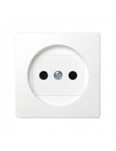 SIMON 73 LOFT Tapa Enchufe 2P con Seguridad Blanco