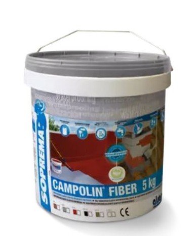 SOPREMA CAMPOLIN FIBER BLANC 5K Cautxú Acrilic