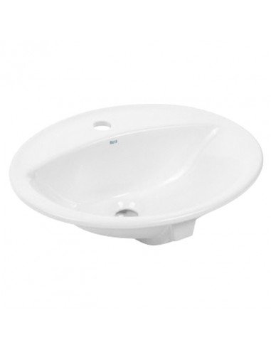 Lavabo Encastrar RODEU 520x410mm Porcellana Visó*