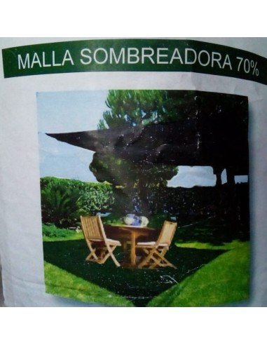 Malla Ombreig Verd Fosc 3x4mt 70%