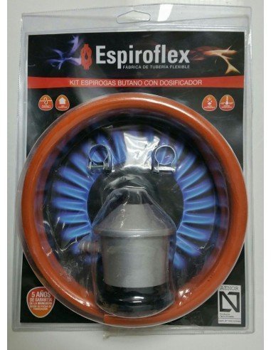 ESPIROFLEX Butane Spirogas Kit with Dispenser