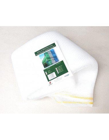 Malla Protecció Andamis Façanes 3x10 HDP Blanc