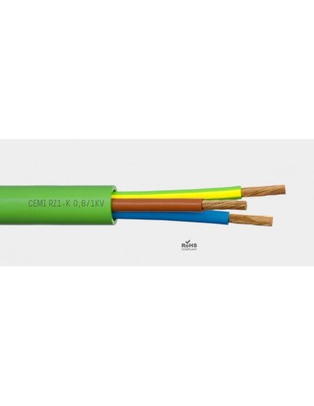 mt Cable Manguera LH RZ1-K (AS) 0,6-1KV 3x1.5mm²