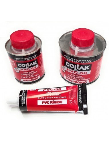 COLLAK Adhesiu PVC Rígid 500 ml. PVC-50 Pinzell