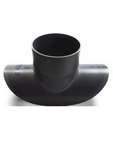 Injerto PVC Ø 110 toma Ø 75 a 90º