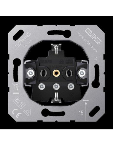 JUNG BASE  SCHUKO 16A/250V - TORNILLOS 
