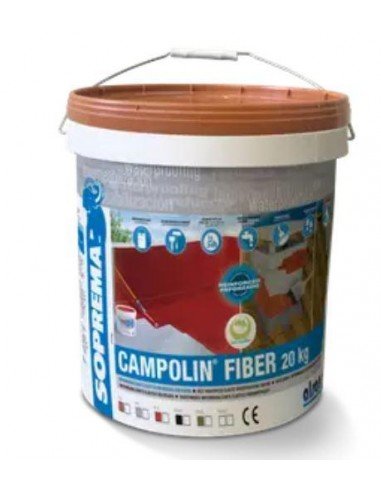 SOPREMA CAMPOLIN FIBER TEJA 20K Caucho Acrílico