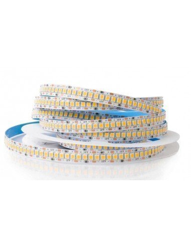 LED Strip 12V SMD3528 19 2W/mt Blanco calido IP20