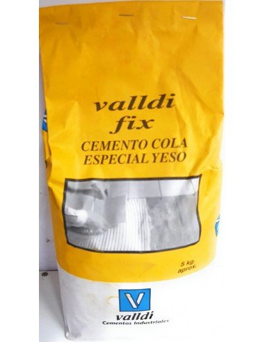 VALLDI Fix Ciment Cua Blanc Especial Guix 5Kg