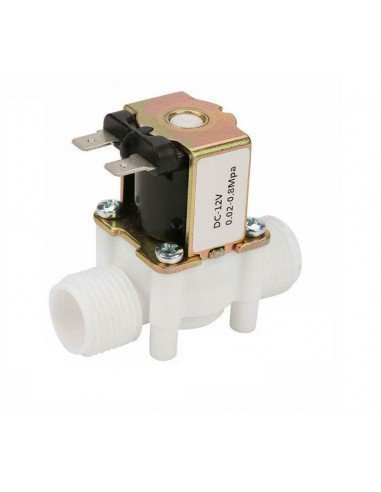 Válvula Solenoide PVC 3/4  Macho