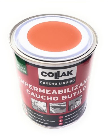 COLLAK Caucho Liquido Butílico Teja 1L