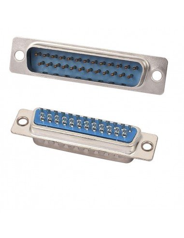 Connector DB25 D-Sub 25 Pins Mascle Soldadura