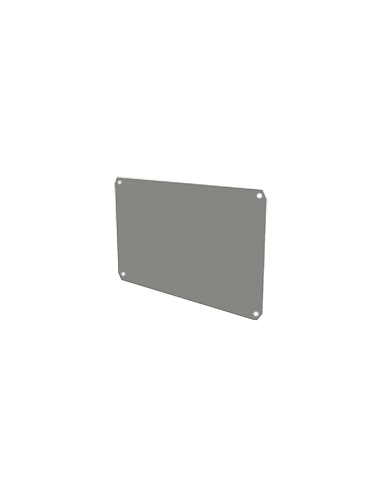 Placa Cega Poliester 27x18cm per a CDA