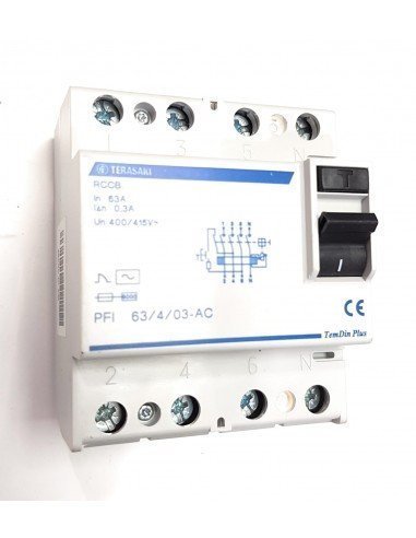 Interr. Diferencial PFI 63/4/003 Tipus AC