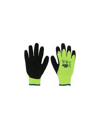 Gants en Tricot A.V. Palmier en latex T. 8