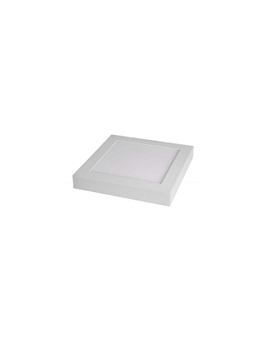 ILUMAX LED Panell Llum Sup.Cuad. Bl. 18W 4000k 221mm