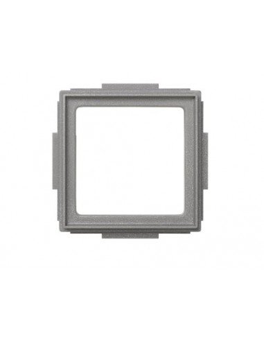 SIMON 27 Placa adaptadora gris esmeril  Scudo